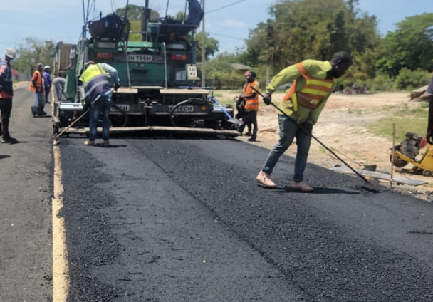 Construction of Ubungo Kibo Msewe Roads in Rigid Pavement